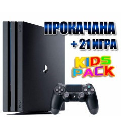 PlayStation 4 PRO 1 TB БУ + 21 игры #806